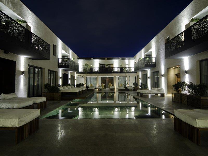 Cesar Resort & Spa Marakéš Exteriér fotografie The hotel's courtyard