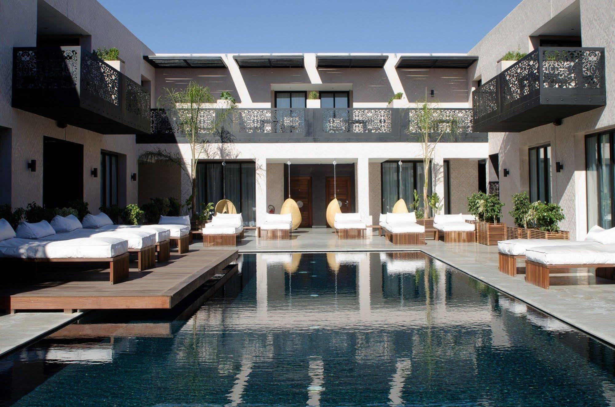 Cesar Resort & Spa Marakéš Exteriér fotografie The Hotel's courtyard
